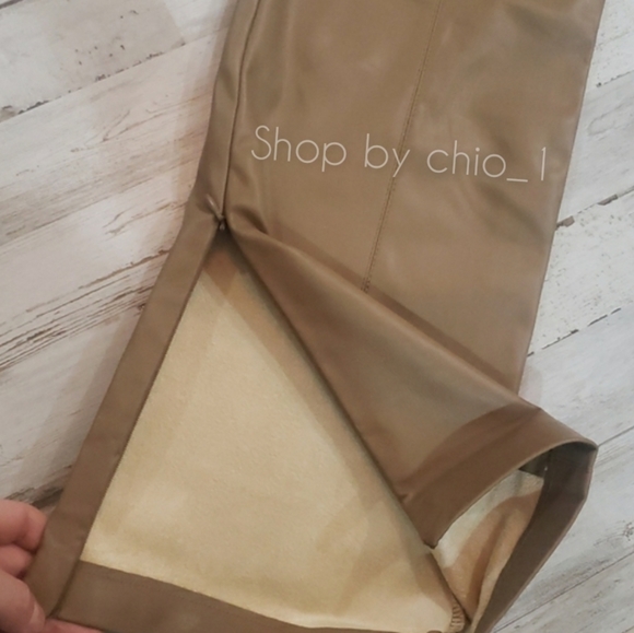 ZARA FAUX LEATHER FLARED PANTS Bloggers Favorite - Picture 12 of 12